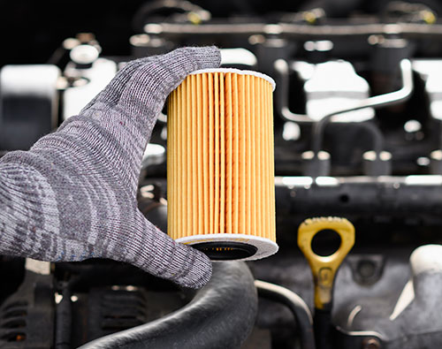 Remplacement de filtre &agrave; huile auto Lens